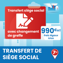 Transfert du siège social avec changement de greffe