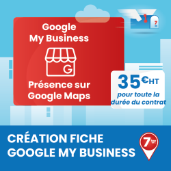 Fiche Google My Business avec présence sur Google Maps - Domiciliation Marseille 7ème