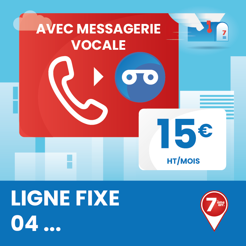 Ligne fixe avec messagerie